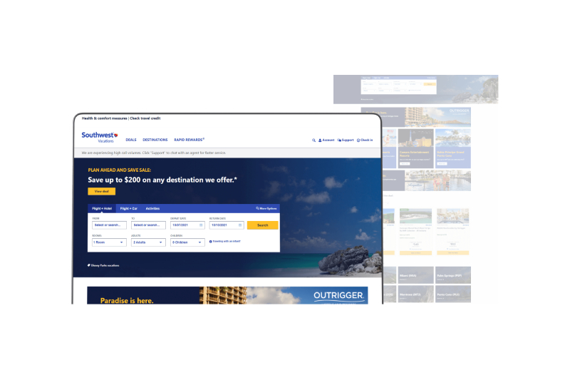 Southwest Vacations